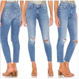 Mother Spice It Up High Waist Looker Ankle Jeans